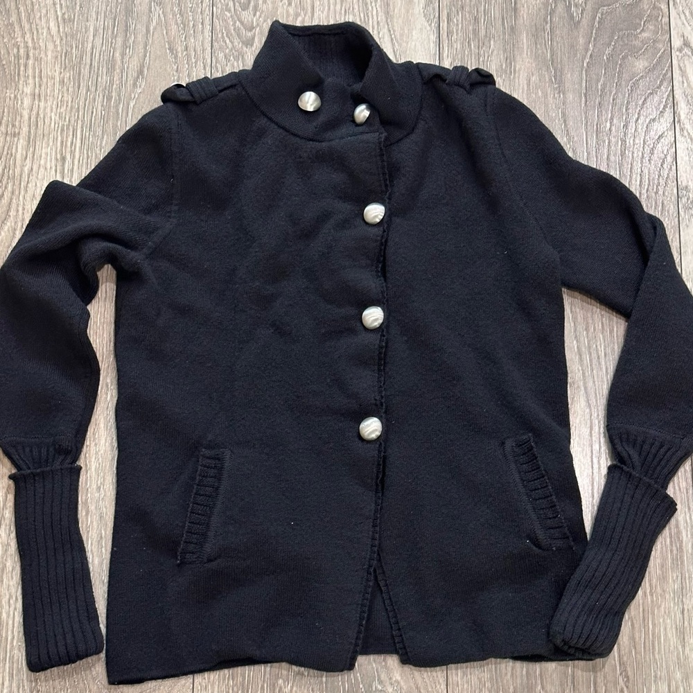 🖤Women’s 100% Wool Button-Front Jacket - Size XS🖤 - Picture 11 of 15